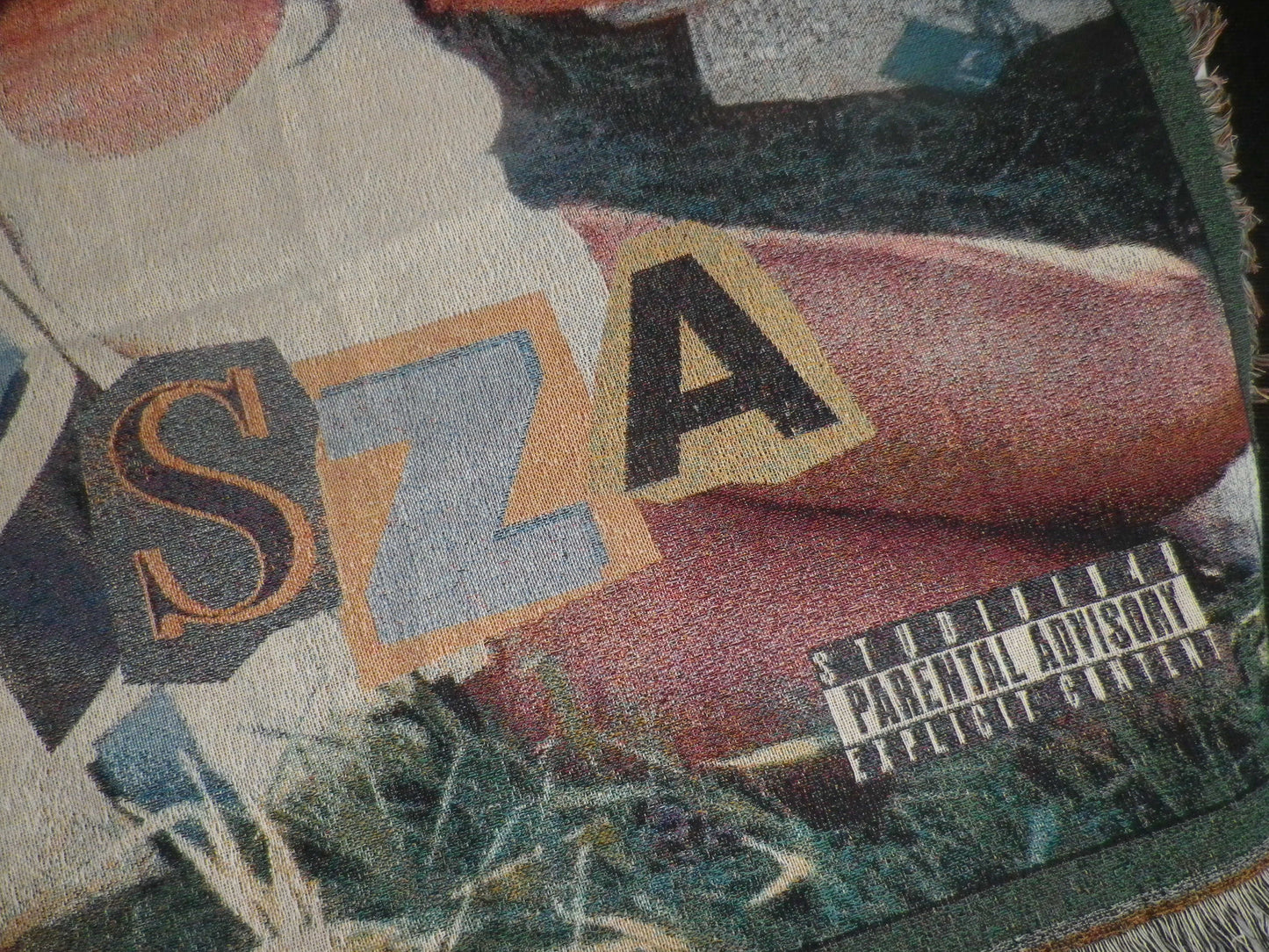 SZA - (CTRL) - Woven Throw Blanket