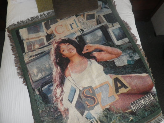 SZA - (CTRL) - Woven Throw Blanket