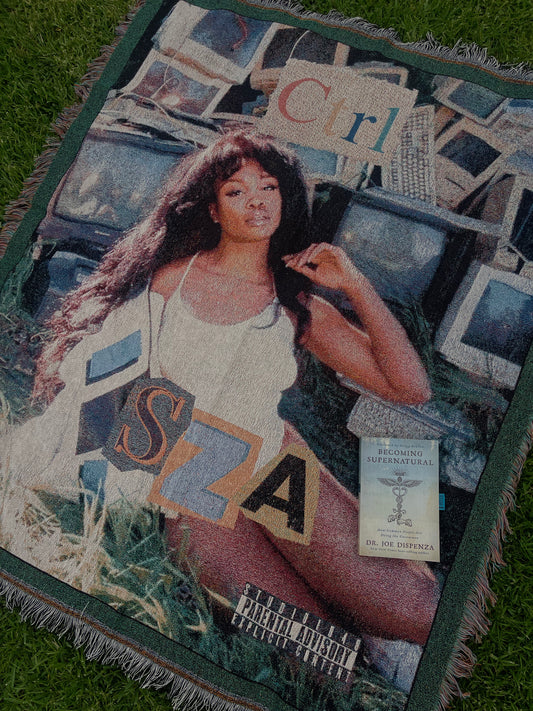 SZA - (CTRL) - Woven Throw Blanket